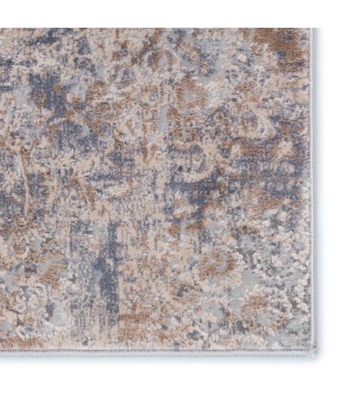 Jaipur Living Mariam Floral Beige/ Gray Area Rug (6'7"X9'6")