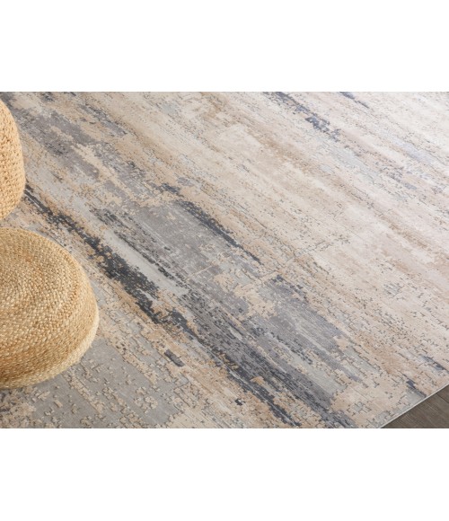 Sundar Area Rug Jaipur Living Ronan Abstract Beige/ Gray Area Rug (6'7"X9'6")