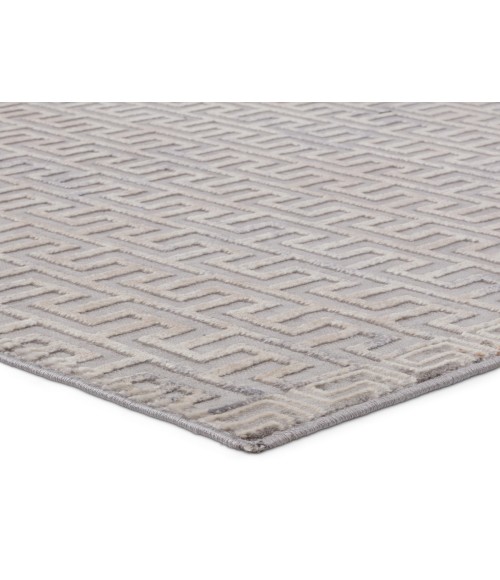 Jaipur Living Baxley Geometric Gray/ Beige Area Rug 10'X14'