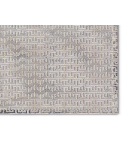 Jaipur Living Baxley Geometric Gray/ Beige Area Rug 10'X14'