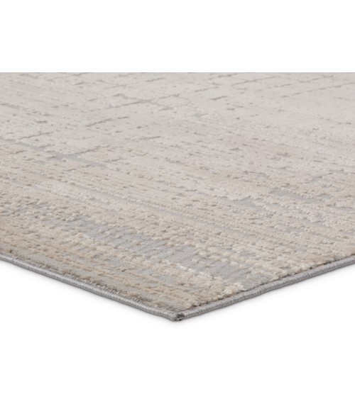 Jaipur Living Chamisa Abstract Beige/ Gray Runner Rug 2'6"X10'