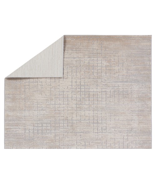 Jaipur Living Chamisa Abstract Beige/ Gray Runner Rug 2'6"X10'