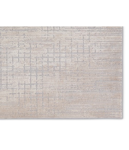 Jaipur Living Chamisa Abstract Beige/ Gray Runner Rug 2'6"X10'
