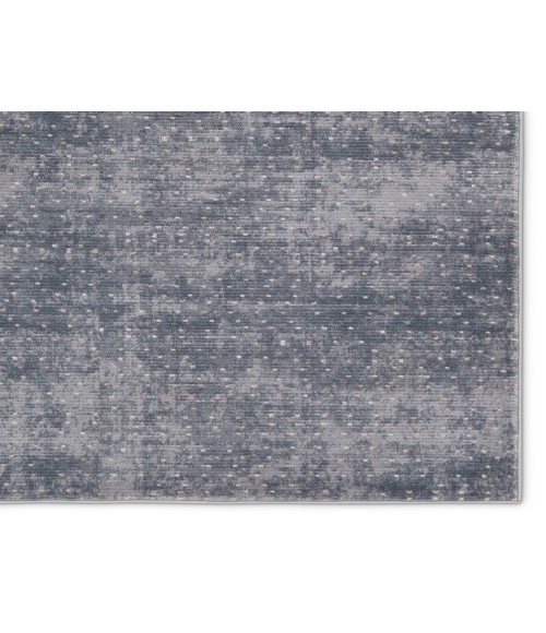 Jaipur Living Melora Dotted Blue/ Cream Runner Rug 2'6"X10'