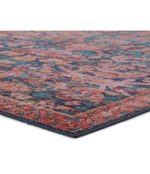 Swoon Area Rug Vibe by Jaipur Living Maven Indoor/ Outdoor Oriental Pink/ Blue Area Rug (8'X10')