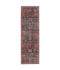 Swoon Area Rug Vibe by Jaipur Living Maven Indoor/ Outdoor Oriental Pink/ Blue Runner Rug (2'6"X8')