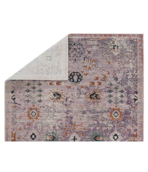 Vibe by Jaipur Living Elva Indoor/ Outdoor Oriental Purple/ Gold Area Rug (8'X10')