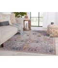 Vibe by Jaipur Living Elva Indoor/ Outdoor Oriental Purple/ Gold Area Rug (8'X10')