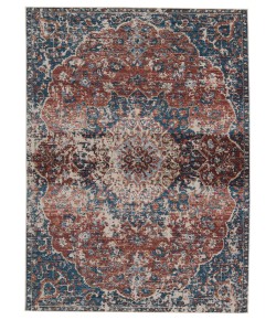 Vibe by Jaipur Living Swoon Akela SWO08 Blue Rust 5 ft. X 7 ft. 3 in. Rectangle Rug