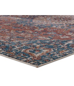 Vibe by Jaipur Living Swoon Akela SWO08 Blue Rust 5 ft. X 7 ft. 3 in. Rectangle Rug