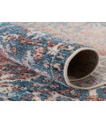 Vibe by Jaipur Living Akela Indoor/ Outdoor Medallion Blue/ Rust Area Rug (9'6"X12'7")