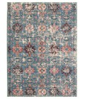 Swoon Area Rug Vibe by Jaipur Living Farella Indoor/ Outdoor Oriental Blue/ Pink Area Rug (5'X7'3")