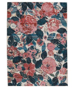 Vibe by Jaipur Living Swoon Illiana SWO13 Pink - Blue 9 ft. 6 in. X 12 ft. 7 in. Rectangle Rug