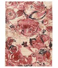 SWO14 Hermione Rug Vibe By Jaipur Living Hermione Indoor/ Outdoor Floral Pink/ Beige Area Rug 2'6"X4'