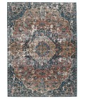 Vibe By Jaipur Living Akela Indoor/ Outdoor Medallion Dark Blue/ Multicolor Area Rug 9'6"X12'7"