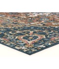 Vibe By Jaipur Living Akela Indoor/ Outdoor Medallion Dark Blue/ Multicolor Area Rug 9'6"X12'7"