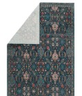 SWO16 Lisana Rug Vibe By Jaipur Living Lisana Indoor/ Outdoor Trellis Dark Blue/ Multicolor Area Rug 5'X7'3"