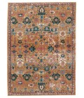 SWO17 Azura Rug Vibe By Jaipur Living Azura Indoor/ Outdoor Medallion Pink/ Gold Area Rug 2'6"X4'