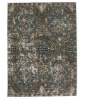 SWO18 Julia Rug Vibe By Jaipur Living Julia Indoor/ Outdoor Medallion Blue/ Gold Area Rug 9'6"X12'7"