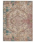 SWO19 Armeria Rug Vibe by Jaipur Living Armeria Indoor/Outdoor Medallion Multicolor/ Ivory Area Rug 4'X5'7"