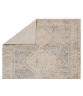 Vibe by Jaipur Living Rush Indoor/Outdoor Medallion Light Gray/ Blue Area Rug 9'6"X12'7"