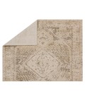 Vibe by Jaipur Living Rush Indoor/Outdoor Medallion Beige/ Tan Area Rug 9'6"X12'7"