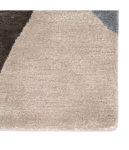 Syntax Area Rug Jaipur Living Scalene Handmade Geometric Gray/ Blue Area Rug (9'X13')