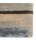 Jaipur Living Parallel Handmade Geometric Gray/ Pink Area Rug (2'X3')