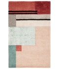 Syntax Area Rug Jaipur Living Segment Handmade Geometric Pink/ Red Area Rug (8'X11')