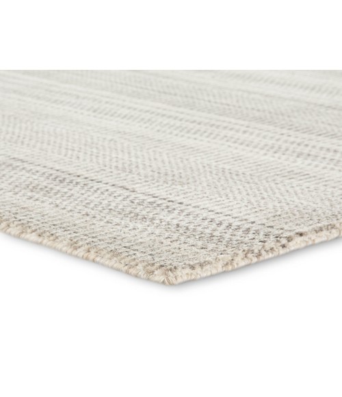 Jaipur Living Minuit Handmade Geometric Beige/ Gray Area Rug (5'X8')