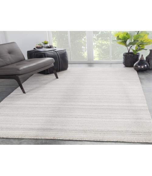 Jaipur Living Minuit Handmade Geometric Beige/ Gray Area Rug (5'X8')