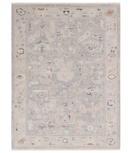 THA01 Ariene Rug Jaipur Living Ariene Oriental Gray/Cream Area Rug 5'3"X7'6"