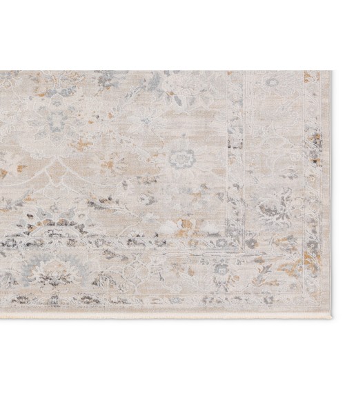 Jaipur Living Trifine Floral Gray/Cream Area Rug 9'2"X11'9"