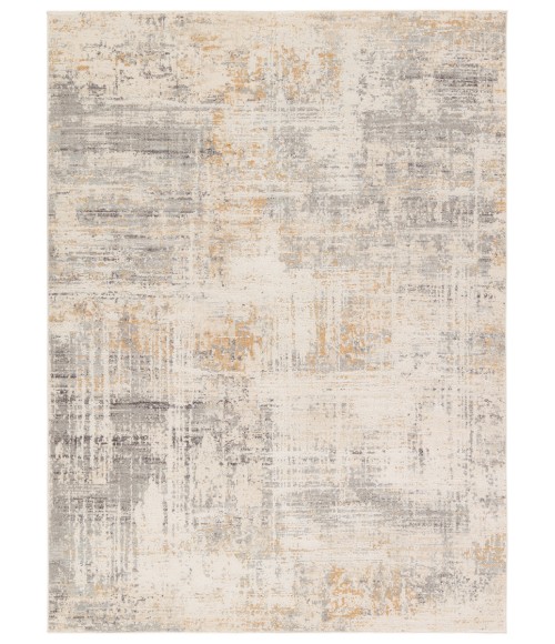 THA04 Alister Rug Jaipur Living Alister Abstract Cream/Gray Area Rug 5'3"X7'6"