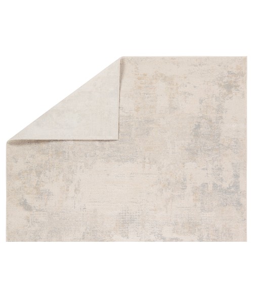 Jaipur Living Brochan Abstract Gray/Cream Area Rug 3'11"X5'11"