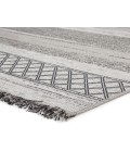 Tikal Area Rug Jaipur Living Cote Indoor/ Outdoor Trellis Gray/ Light Gray Area Rug (2'X3'7")