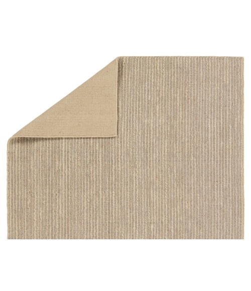 TPO03 Latona Rug Jaipur Living Latona Handmade Striped Gray/ Tan Area Rug 9'X12'