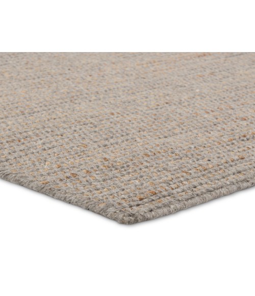 Jaipur Living Latona Handmade Striped Gray/ Brown Area Rug 5'X8'