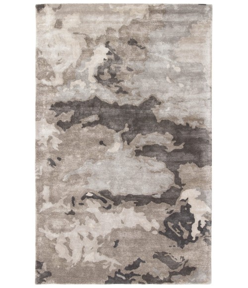 Jaipur Living Glacier Handmade Abstract Gray/ Silver Area Rug 12'X18'