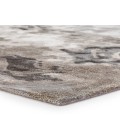 Jaipur Living Glacier Handmade Abstract Gray/ Silver Runner Rug 2'6"X10'