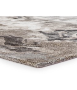 Jaipur Living Glacier Handmade Abstract Gray/ Silver Runner Trd01 Area Rug 2 ft. 6 in. X 12 ft. Runner