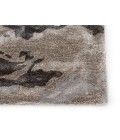 Jaipur Living Glacier Handmade Abstract Gray/ Silver Runner Rug 2'6"X10'
