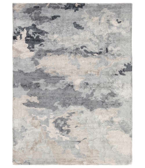 Jaipur Living Glacier Handmade Abstract Gray/ Dark Blue Area Rug (5'X8')