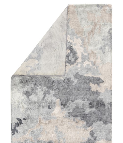 Jaipur Living Glacier Handmade Abstract Gray/ Dark Blue Area Rug (5'X8')