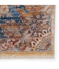 Terra Area Rug Vibe by Jaipur Living Jemsa Medallion Blue/ Orange Area Rug (8'X10')