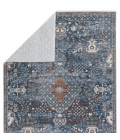 Vibe by Jaipur Living Harkin Medallion Blue/ Gray Area Rug (9'3"X13'3")