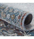 Vibe by Jaipur Living Harkin Medallion Blue/ Gray Area Rug (9'3"X13'3")