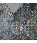 Vibe by Jaipur Living Harkin Medallion Blue/ Gray Area Rug (9'3"X13'3")