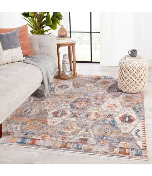 Terra Area Rug Vibe by Jaipur Living Strata Medallion Multicolor/ Ivory Area Rug (8'X10')