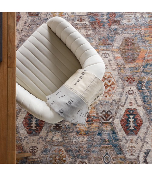 Terra Area Rug Vibe by Jaipur Living Strata Medallion Multicolor/ Ivory Area Rug (8'X10')